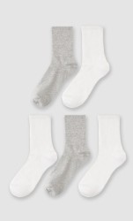 Paquete Calcetines Largos Blanco