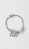 Pulseras Charms Plateada