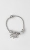 Pulseras Charms Plateada