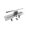 Compact FF Zero coladera lineal 1200 mm Inox Cepillado