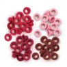Eyelets rojos estándar