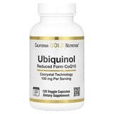 California Gold Nutrition, Ubiquinol, CoQ10 en forma reducida, 120 cápsulas vegetales