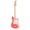 Bajo Squier Sonic Bronco Tahitian Coral | Sonido Fender Compacto y Versátil