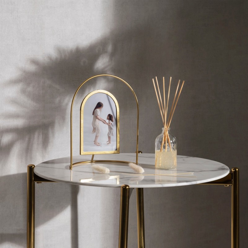 Decoración Portarretratos Gold