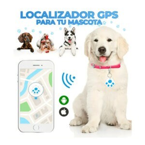 Localizador gps bluetooth en forma de huella para mascota, variedad de colores / mas.gz.01
