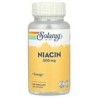 Solaray, Niacina, 500 mg, 100 cápsulas vegetales