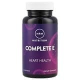 MRM Nutrition, Complete E, 60 cápsulas blandas