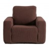Fundas de sillón niza café