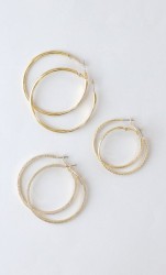 Set Aretes Aros