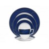 Noritake Vajilla Platinum Wave Indigo 96...