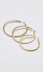 Set Aretes Aros