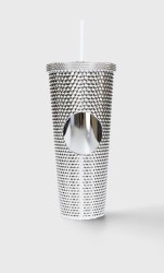 Vaso Con Popote Textura