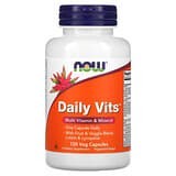 NOW Foods, Daily Vits, Suplemento multivitamínico y mineral, 120 cápsulas vegetales