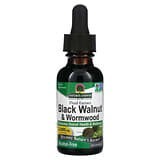 Nature's Answer, Nuez negra y ajenjo, Extracto fluido, Sin alcohol, 2000 mg, 30 ml (1 oz. líq.)