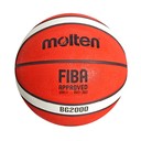 Balón de baloncesto Molten B6G2000 LNBP 6 hule natural,Balón de baloncesto Molten B6G2000 LNBP 6 hule natural