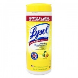 TOALLITAS DESINFECTANTES LYSOL CITRUS 35 PZAS 1/1 51614