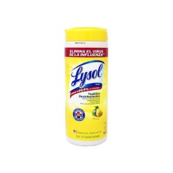 TOALLITAS DESINFECTANTES LYSOL CITRUS 35 PZAS 1/1 51614