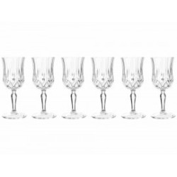 RCR Juego de 6 Copas para Vino Blanco Opera