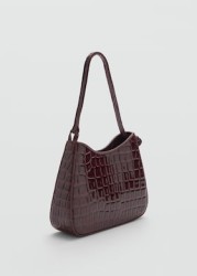 Bolso coco efecto charol