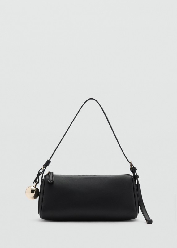 Bolso hombro abalorio