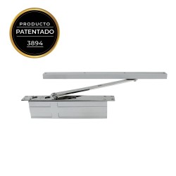 Cierrapuertas Oculto Puertas Pesadas Cap.120kg Aluminio| Jako Herrajes