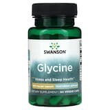 Swanson, Glicina, 500 mg, 60 cápsulas vegetales