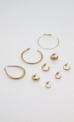 Set Aretes Aros