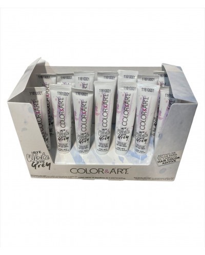 Ampolletas bye white - bye gray permite que penetre profundamente el color, disipa las canas - 14*4ml - Color & art