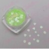 Decoración GLOW brilla en la oscuridad para uñas en frasco de 1/8oz por pieza, surtido (PB)