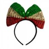 Diadema moño tricolor