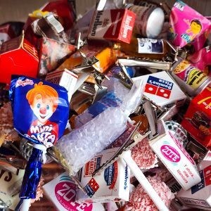 Pinza para Cabello divertidos Diseños de Golosinas y Productos Típicos Mexicanos