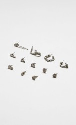 Set Aretes Brillos