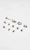 Set Aretes Brillos