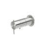 S22 Mezclador termostático 1 vía a muro para baño-ducha Inox Cepillado