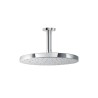 Brazo a techo con rociador de ducha orientable Cromo