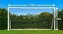 Par de Redes de futbol soccer hilo No.15 natural 832 RDR,Par de Redes de futbol soccer hilo No.15 natural 832 RDR