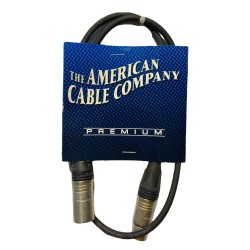 Cables XLR /Canon Hembra a Macho Profesional para Audio Premium