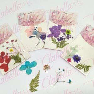 Decoración NATURALEZA MUERTA JUMBO para uñas aprox 4 piezas por sobre, surtido 43-151