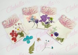 Decoración NATURALEZA MUERTA JUMBO para uñas aprox 4 piezas por sobre, surtido 43-151