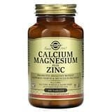 Solgar, Calcio y magnesio más zinc`` 100 comprimidos