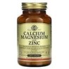 Solgar, Calcio y magnesio más zinc`` 100 comprimidos