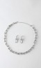 Set Collar Y Aretes Eslabones