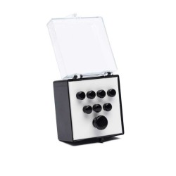 Martin 18APP18, Negro Polished, Pin,Set,Plain