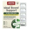 Jarrow Formulas, Ideal Bowel Support, Suplemento vegano de refuerzo intestinal ideal, 10.000 millones de UFC, 30 cápsulas vegeta