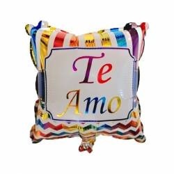 Globo cuadrado te amo