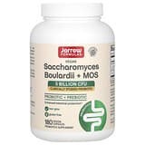 Jarrow Formulas, Suplemento con Saccharomyces boulardii y MOS, 5000 millones, 180 cápsulas vegetales de liberación retardada