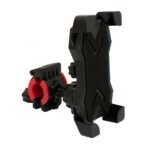 Soporte universal 360° de plástico ajustable a manubrio de motocicleta o bicicleta, variedad de colores / bt-1008