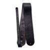 Tahalí para Guitarra Acústica de Cuero Plegado Premium (Negro)
