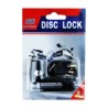 Candado anti robo para freno de disco de motocicleta + juego de 2 llaves / disc lock / mtc006