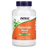 NOW Foods, Raíz de valeriana, 500 mg, 250 cápsulas vegetales